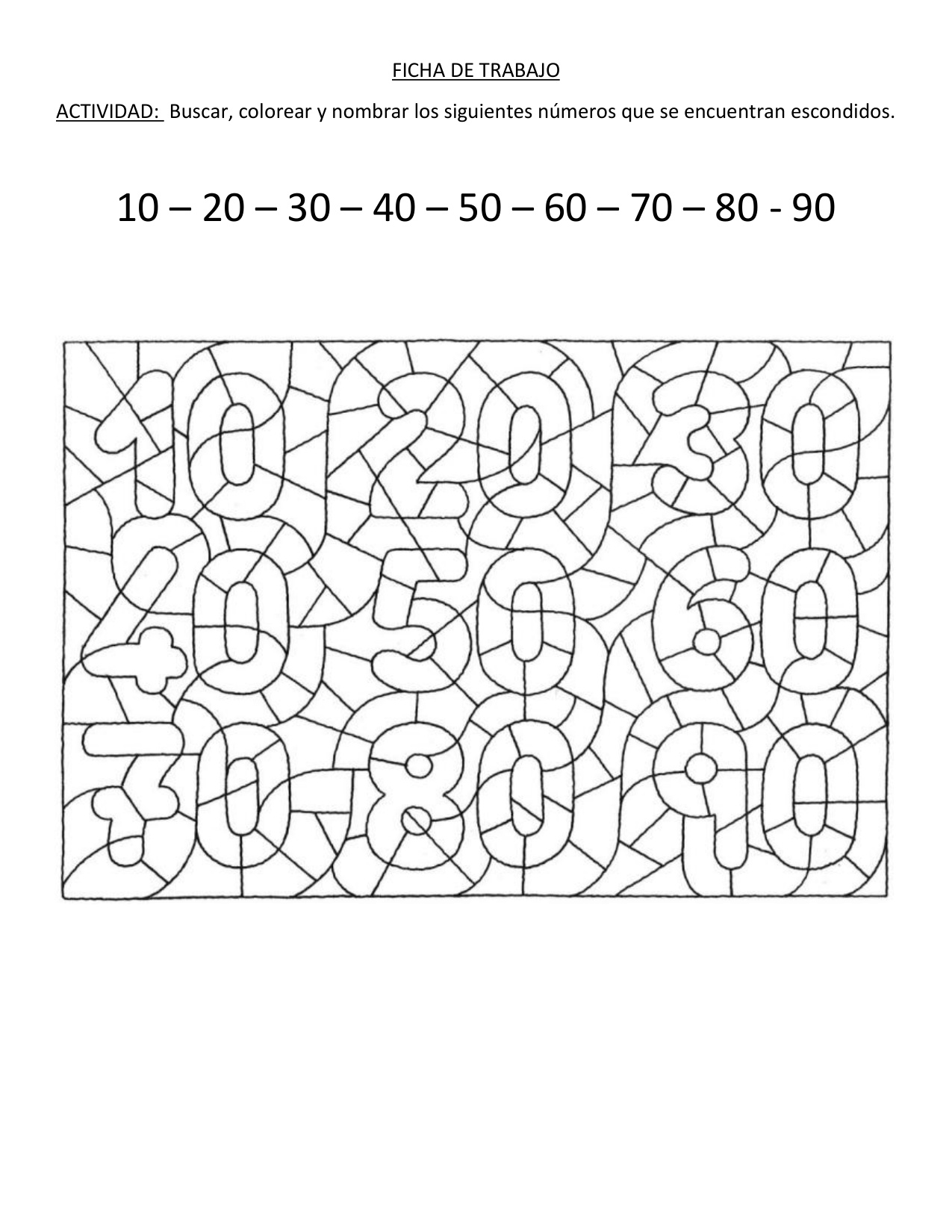 Предварительный просмотр раскраски Dibujos de Matematicas para colorear