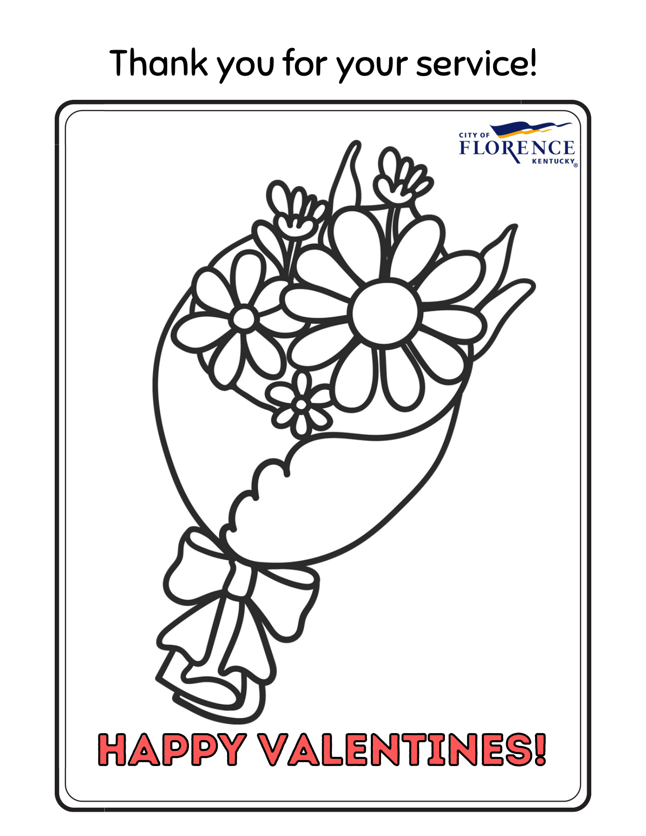 Предварительный просмотр раскраски Раскраска валентина